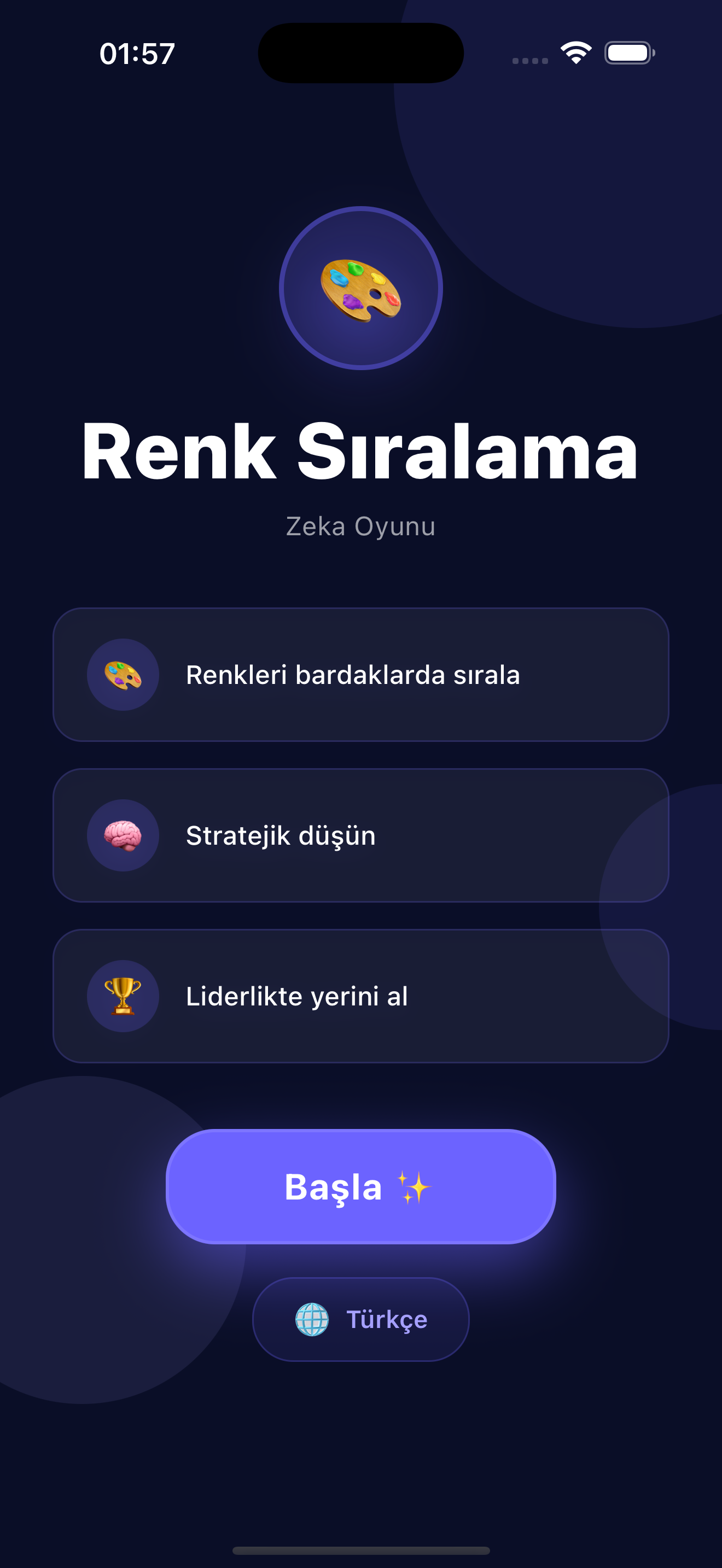 Başlangıç Ekranı